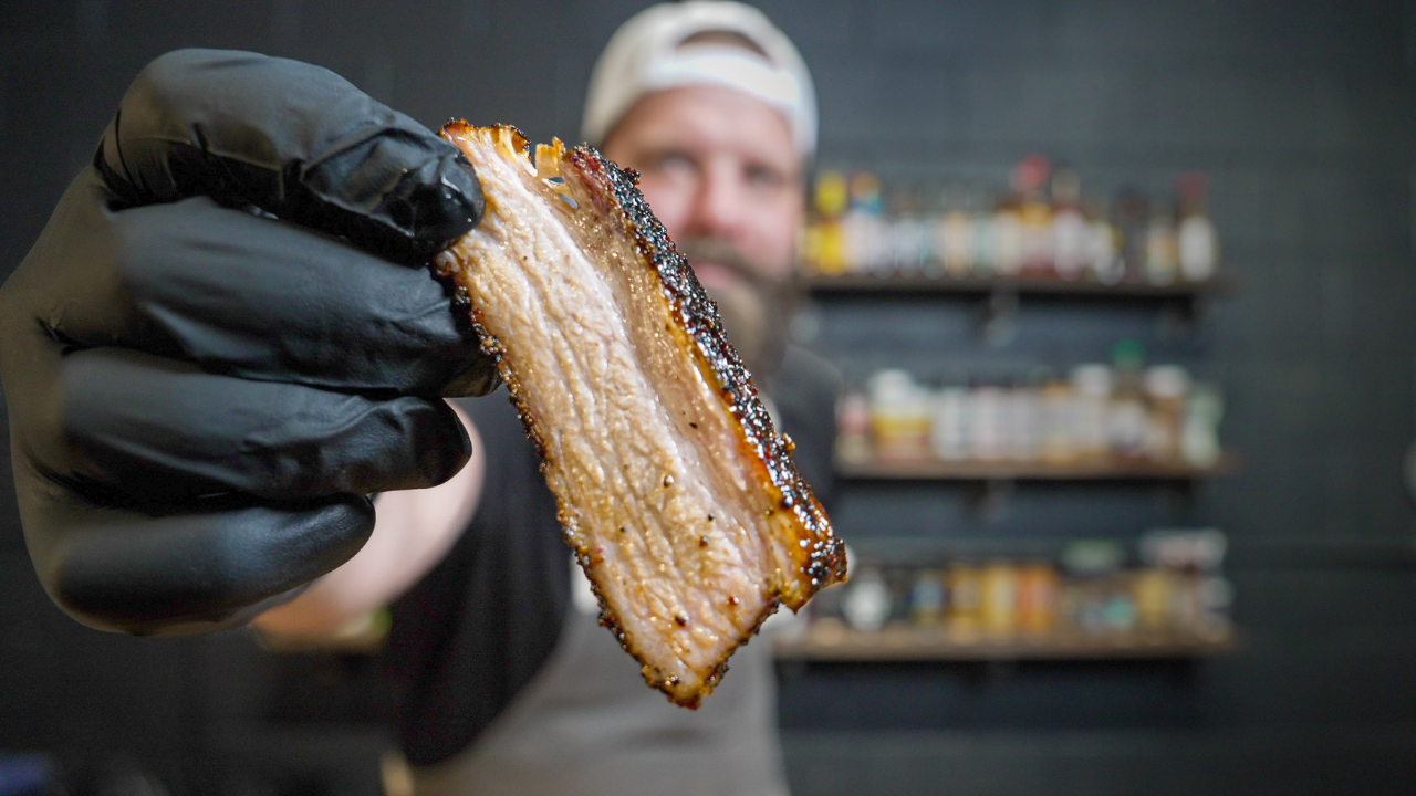 Direct Heat BBQ Pork Belly!