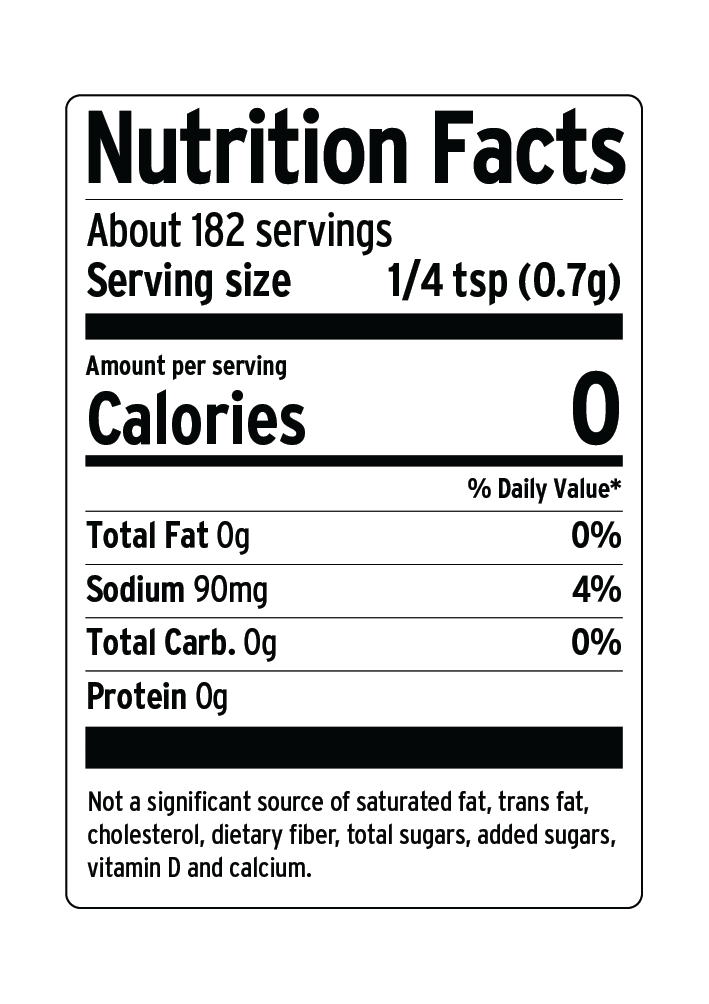 Nutrition Facts