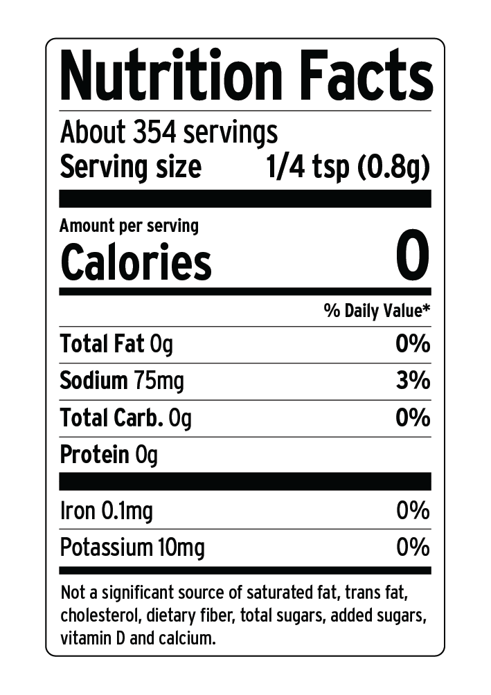 Nutrition Facts