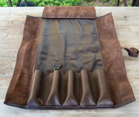 Chuds Signature Leather Knife Roll