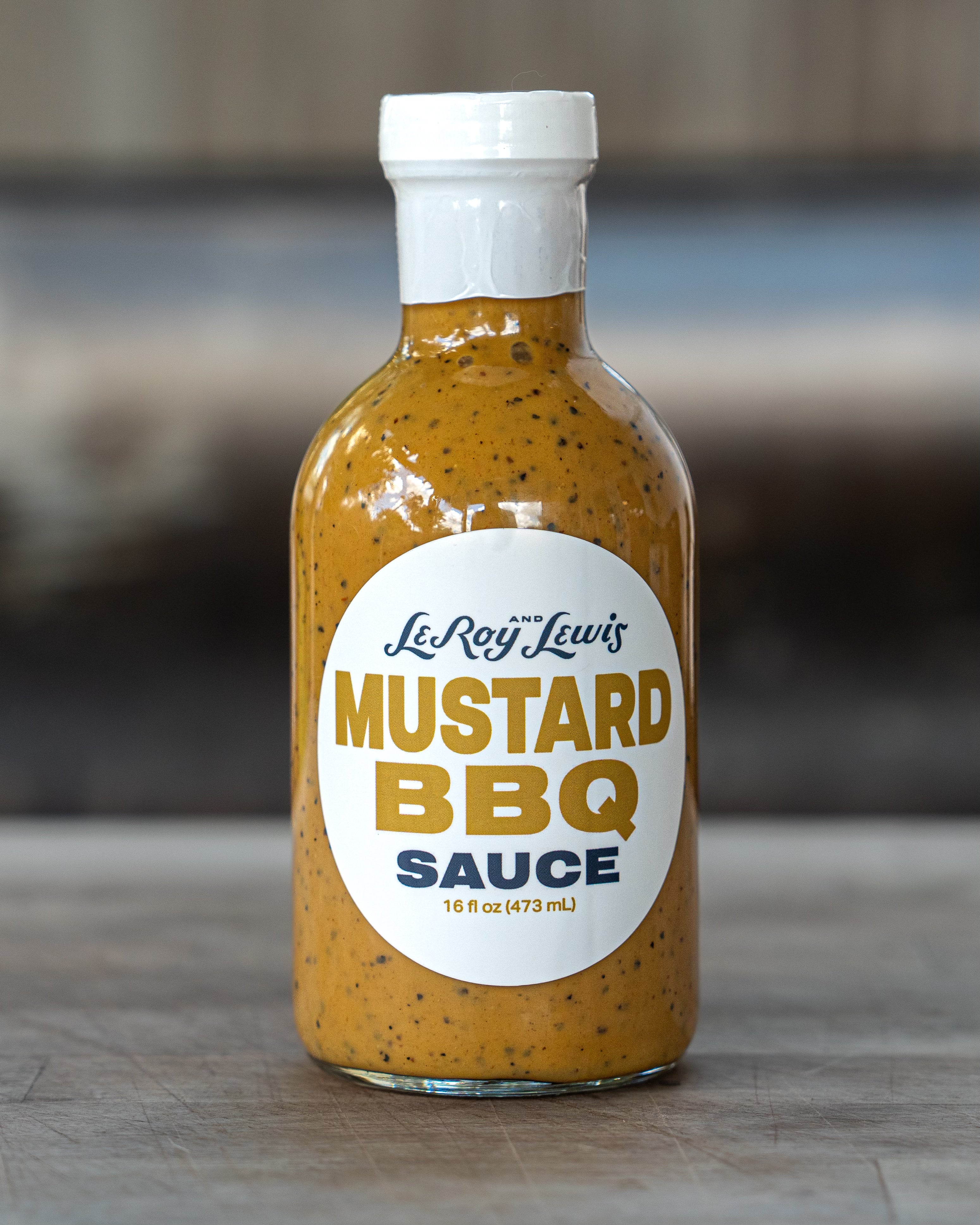 Leroy & Lewis Mustard BBQ Sauce