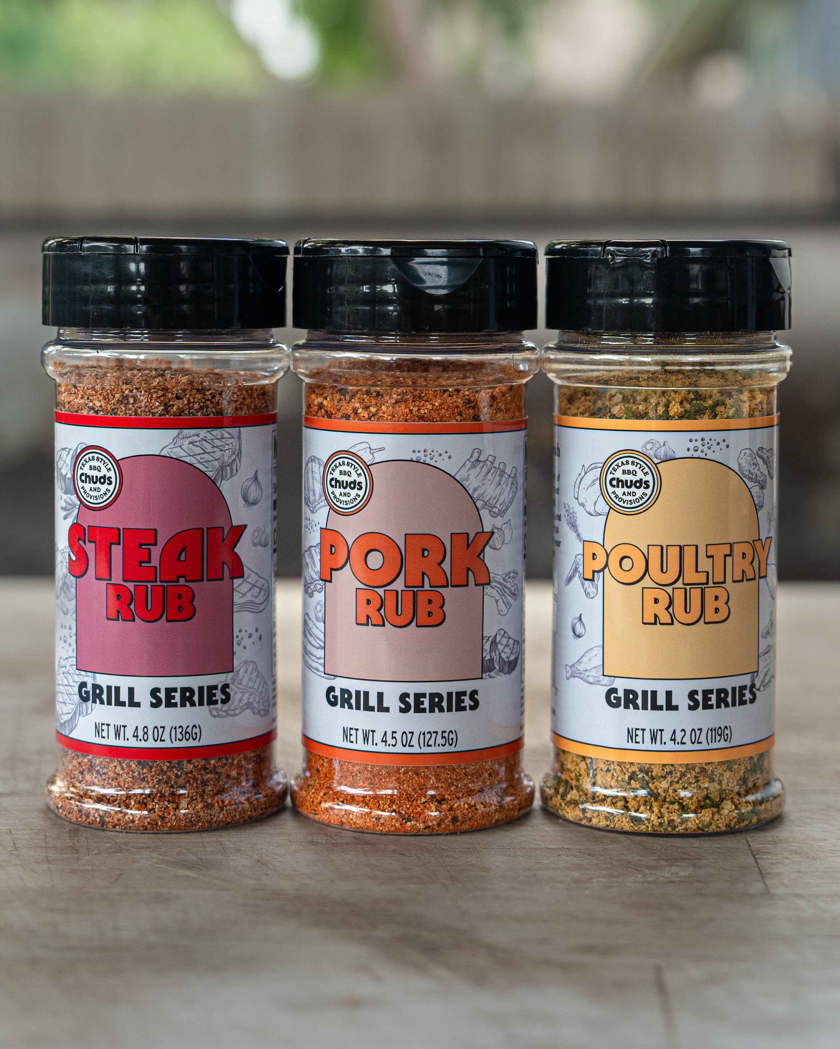 Grill Series Rubs 3-Pack