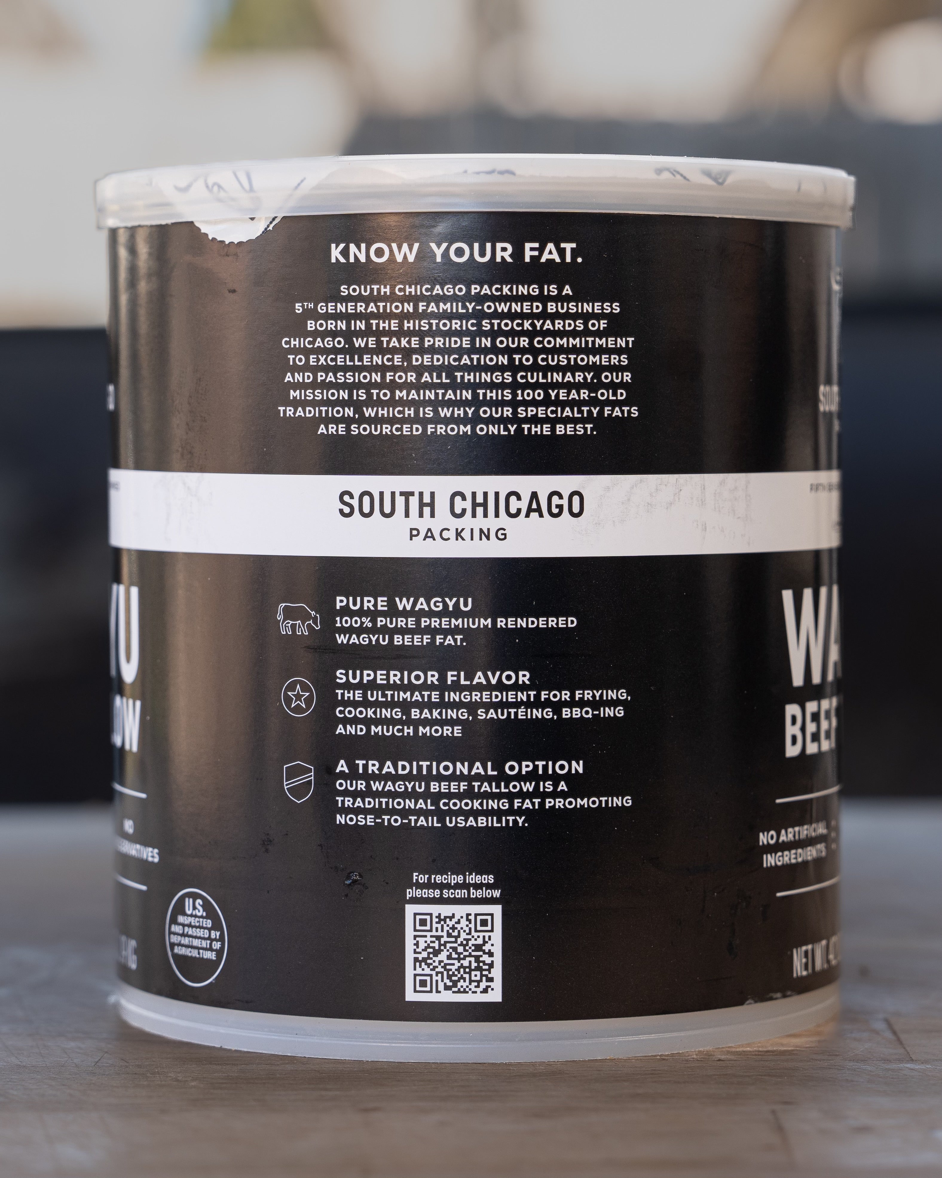 South Chicago Packing Wagyu Beef Tallow