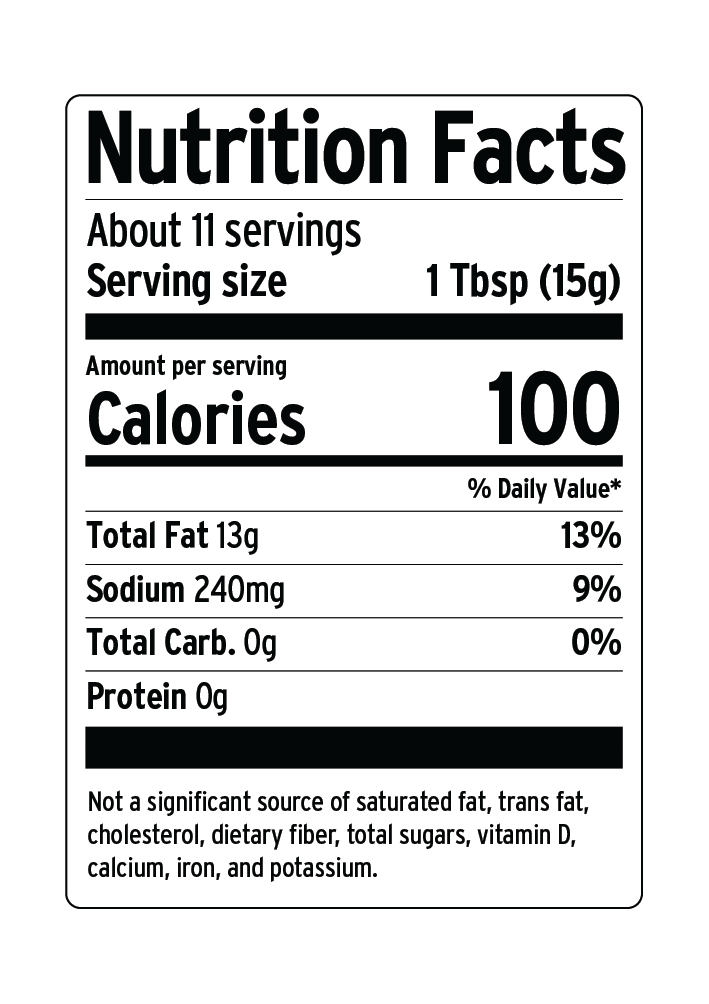 Nutrition Facts