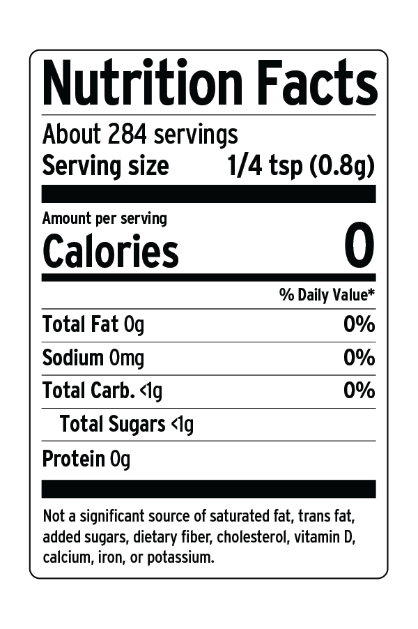 Nutrition Facts