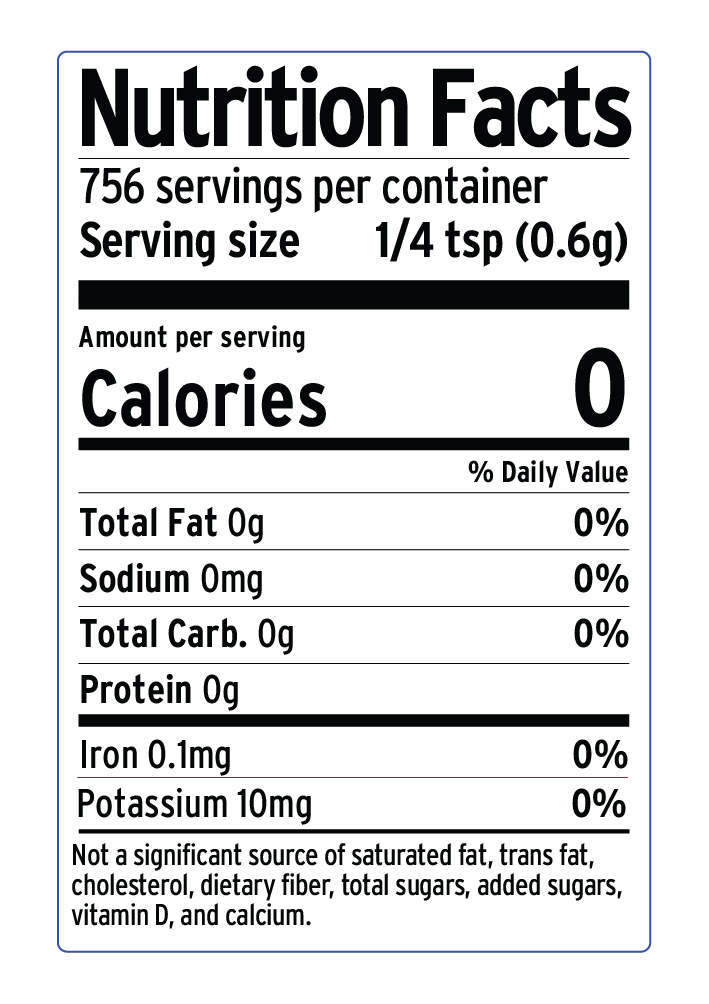 Nutrition Facts