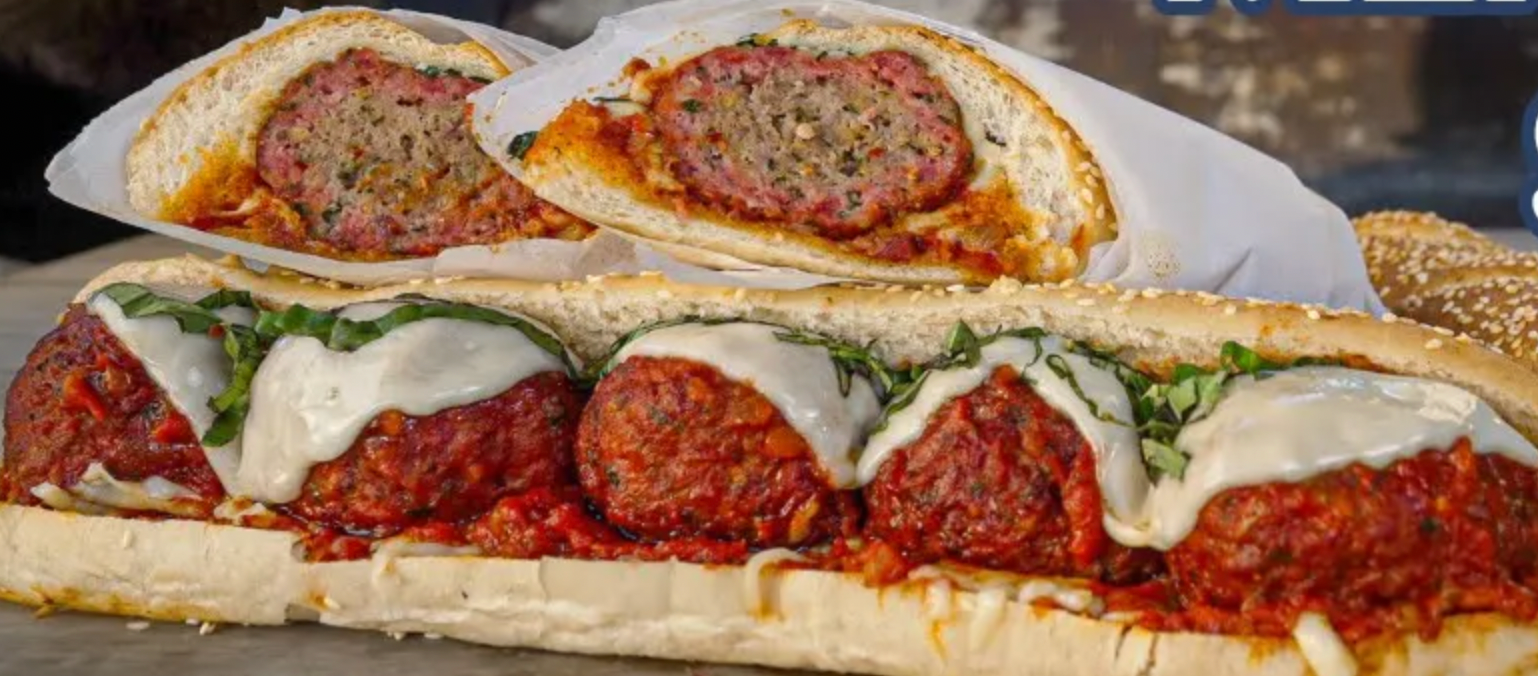 Smoked Meatball Sub!