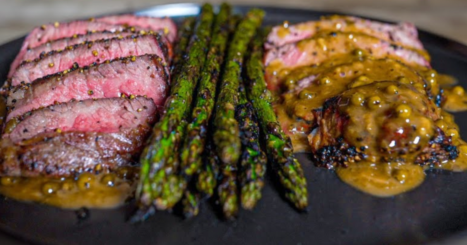 Steak Au Poivre!