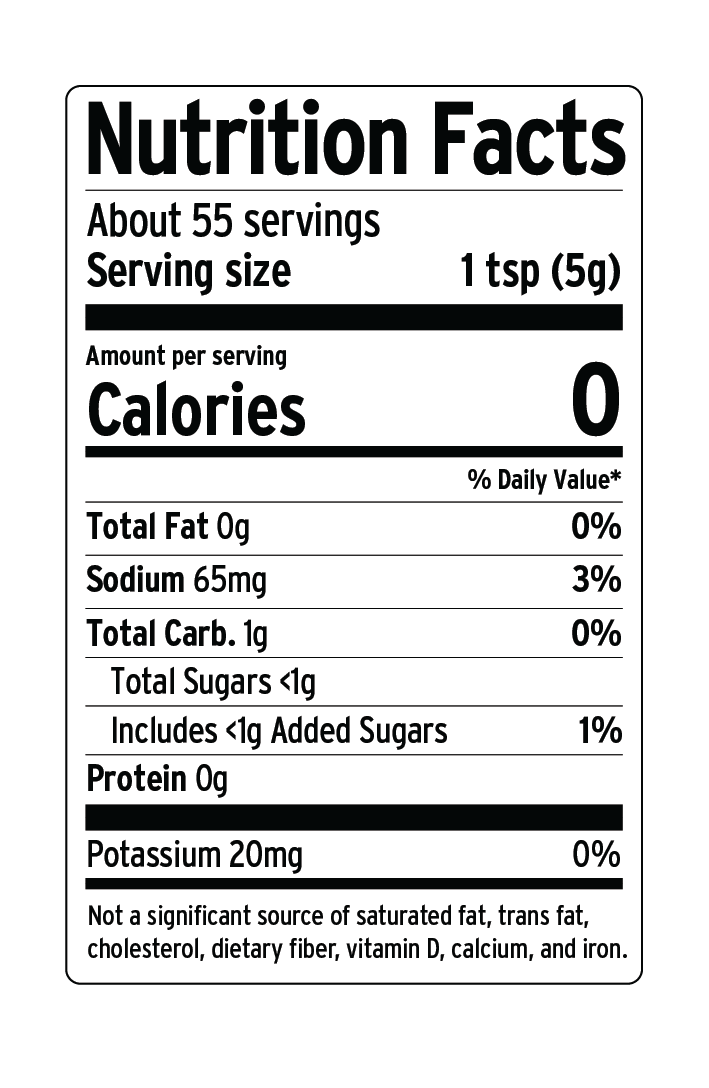 Nutrition Facts